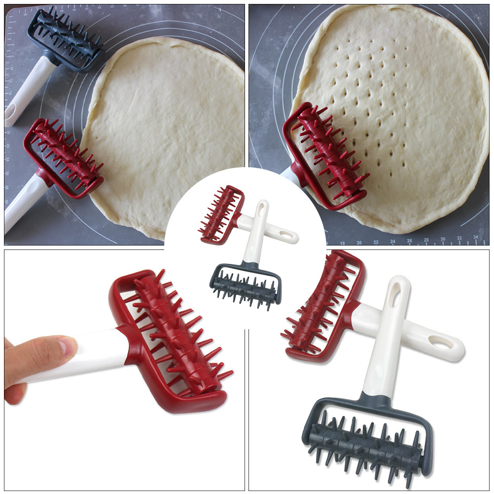 Pizza Stone Baking - 2Pcs Pizza Dough Roller Set Lightweight