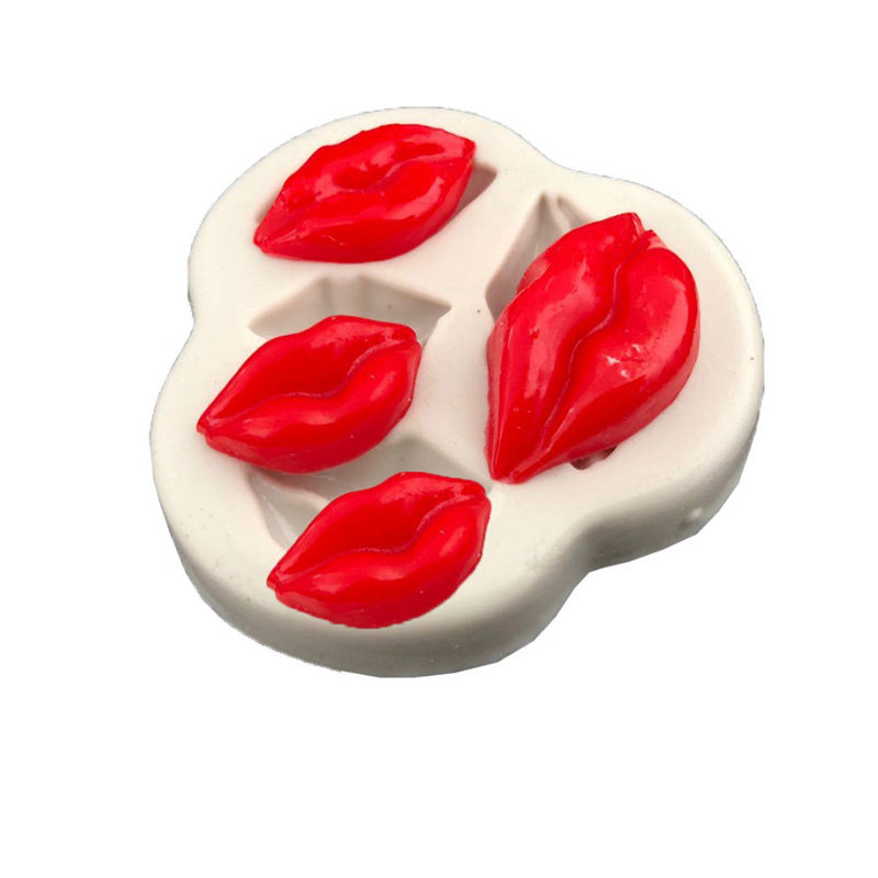 Kitchen Gadgets For Cooking - Sexy Lips Silicone Mold Fondant Mould