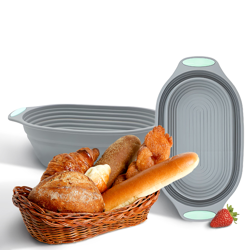 Kitchen Gadgets Plus - 1PC Silicone Foldable Banneton Bread Proofing