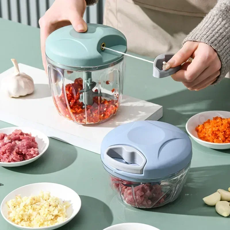 Kitchen Gadgets Vegetable Chopper - Crusher Vegetable Onion Cutter Kitchen Cooking