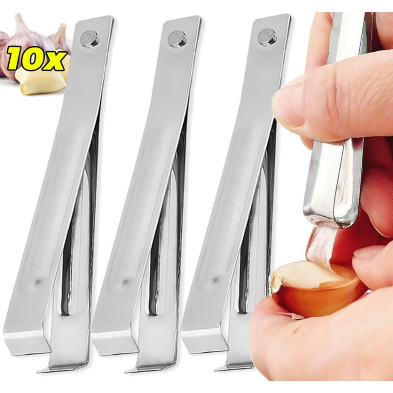 Kitchen Gadget Amazon - 10/1pcs Stainless Steel Garlic Peeler Quickly