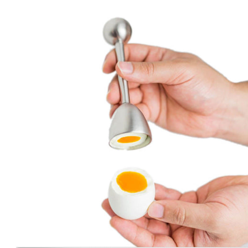Stainless Steel Boiled Egg Top - Kitchen Gadget Amazon review and price