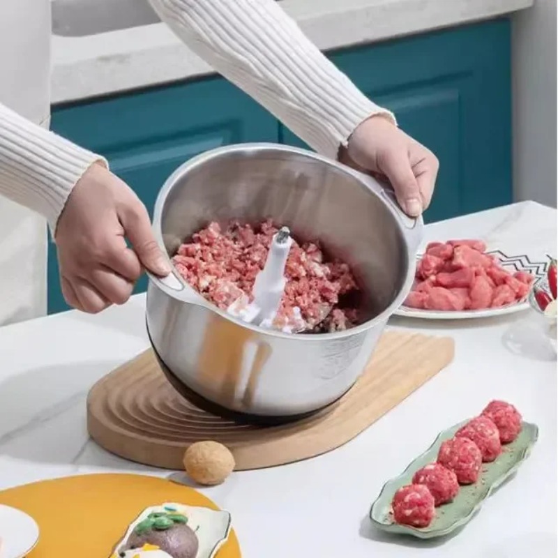 Hot Sale 5L Stainless Steel El - Kitchen Gadgets Vegetable Chopper review and price