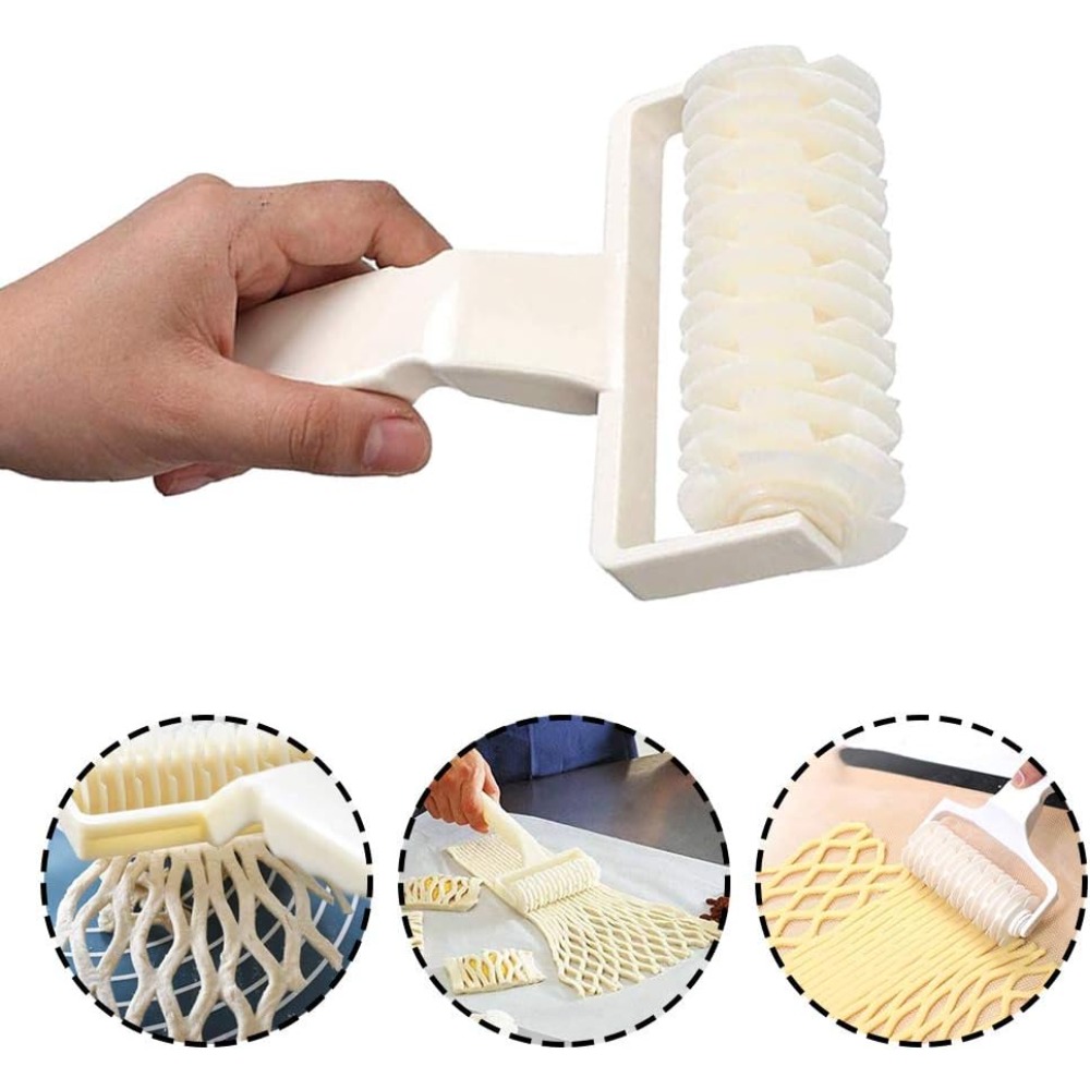 2Pcs Pastry Lattice Roller Cut - Pizza Stone Baking review and price
