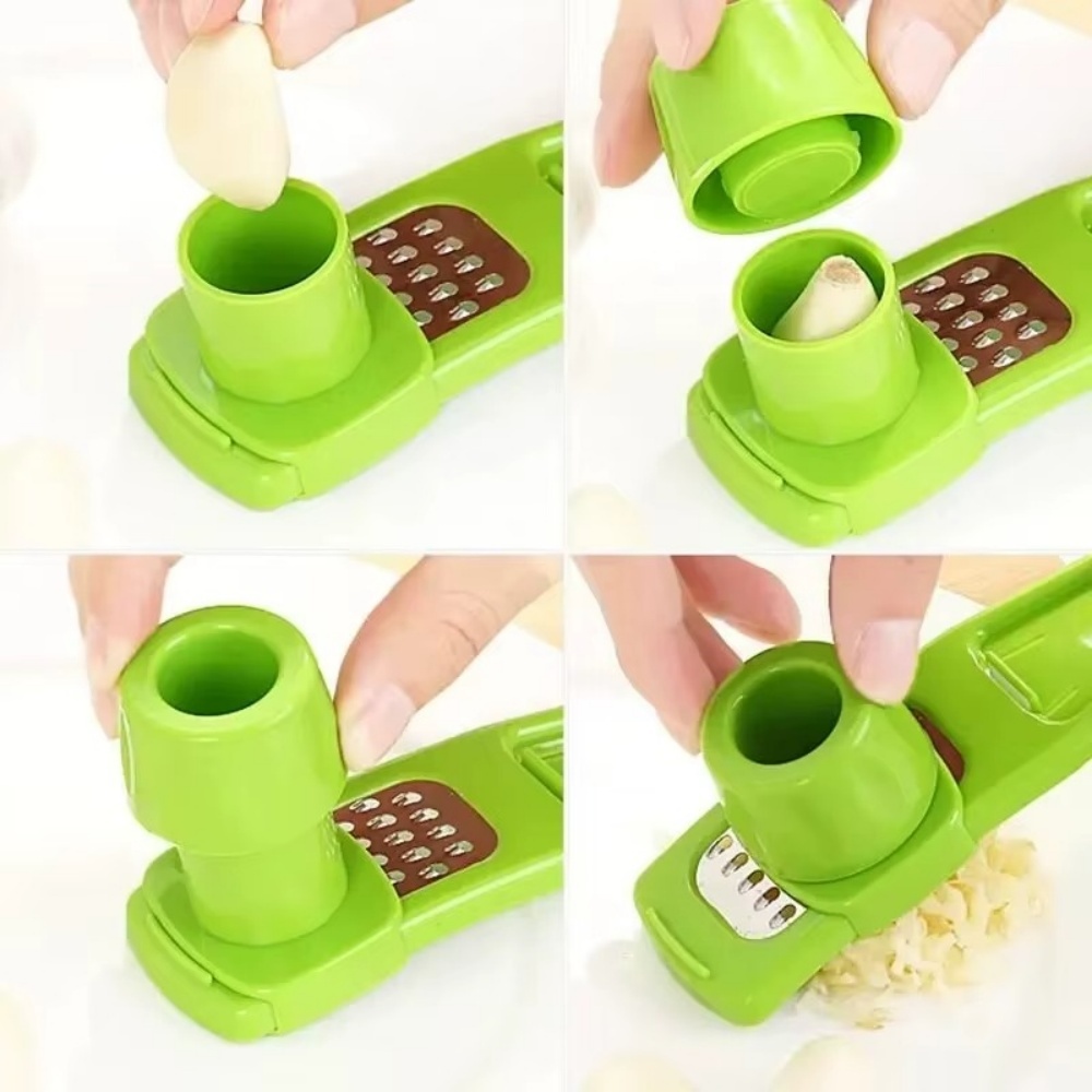 1PCS Mini Garlic Press Grinder - Manual Garlic Press review and price