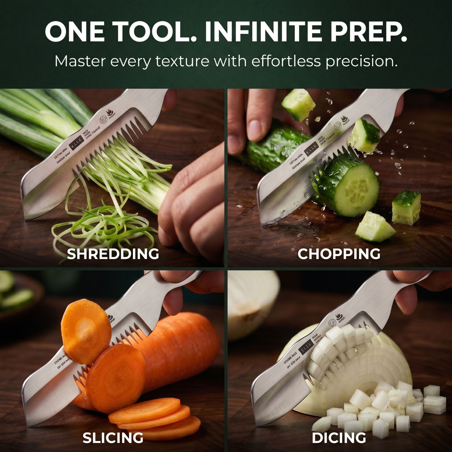 New Multifunctional Scallion C - Kitchen Gadgets Vegetable Chopper review and price