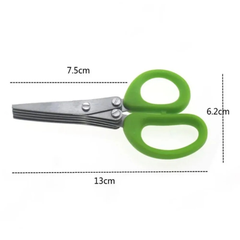 Time Saving Herb Scissors 5 Bl - Kitchen Gadgets Save Time review and price