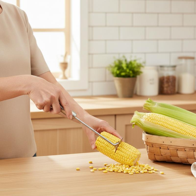 Stainless Steel Corn Remover T - Kitchen Gadgets Save Time review and price