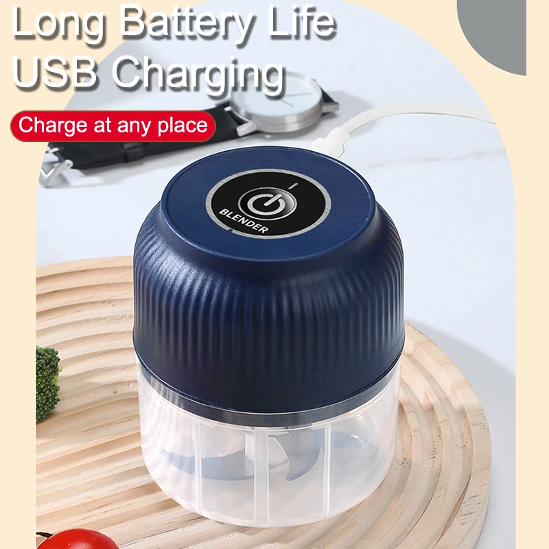 250ml Mini Wireless USB Rechar - Kitchen Gadgets Vegetable Chopper review and price