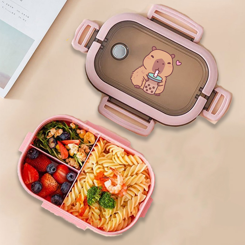 Capybara Bento Lunch Box Anime - Kitchen Gadgets Plus review and price