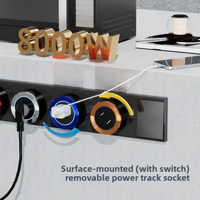 Track Socket US UK FR EU TH St - Kitchen Gadgets Uk review and price