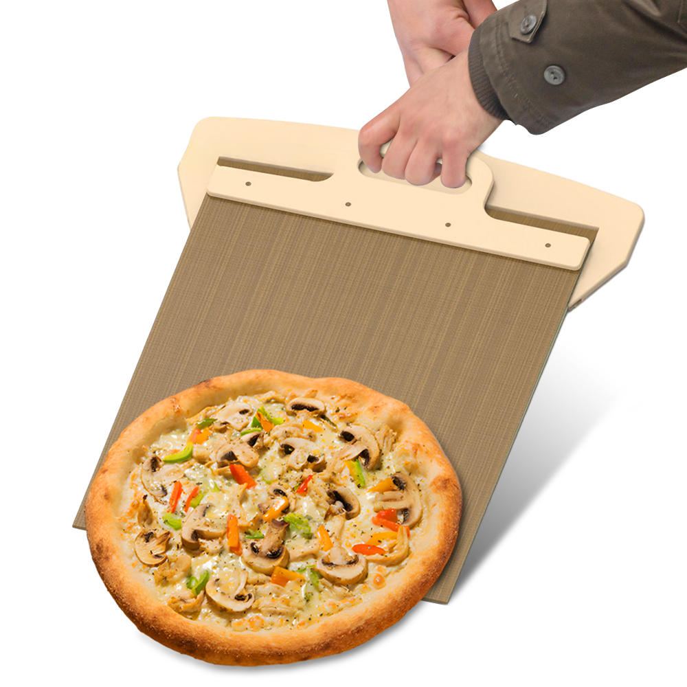 Sliding Pizza Peel - 12 inch P - Pizza Stone Baking review and price