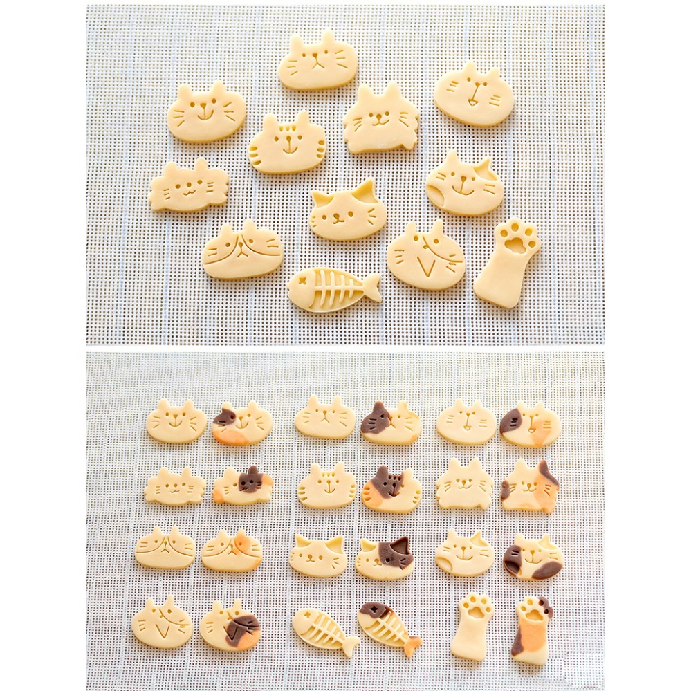Cute Kitten DIY Stamp Cookie C - Kitchen Gadgets Plus review and price