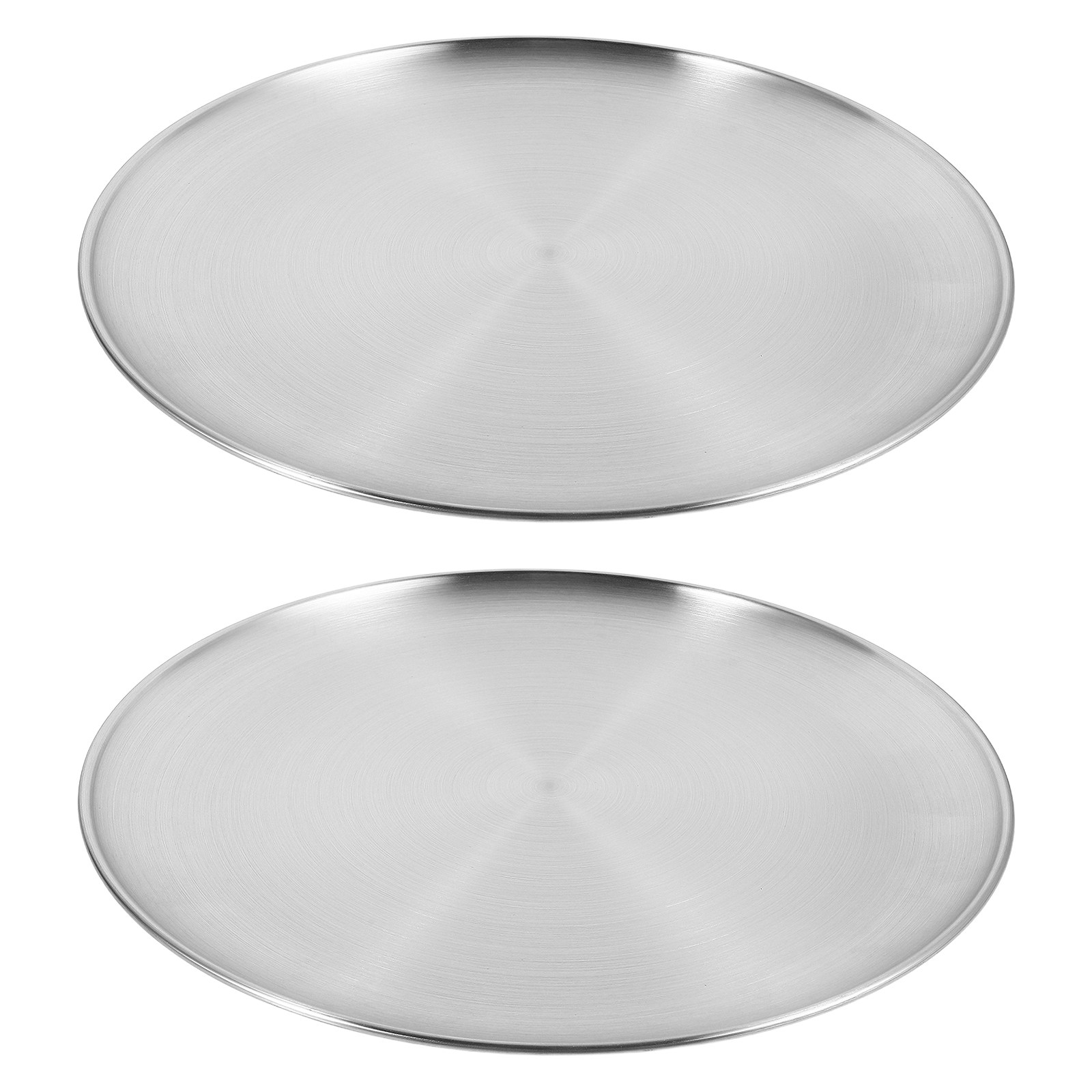 2Pcs Stainless Steel Round Piz - Pizza Stone Baking review and price