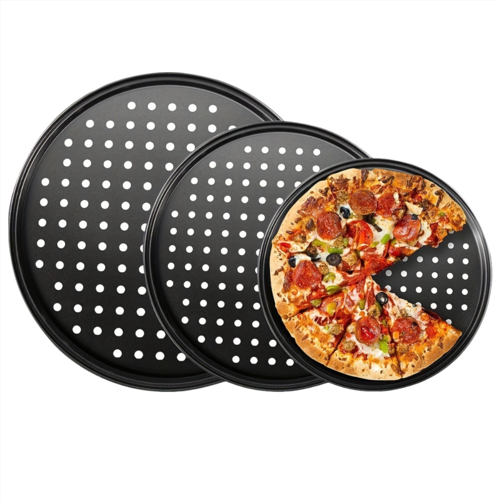 Carbon Steel Perforated Pizza  - Pizza Stone Baking review and price