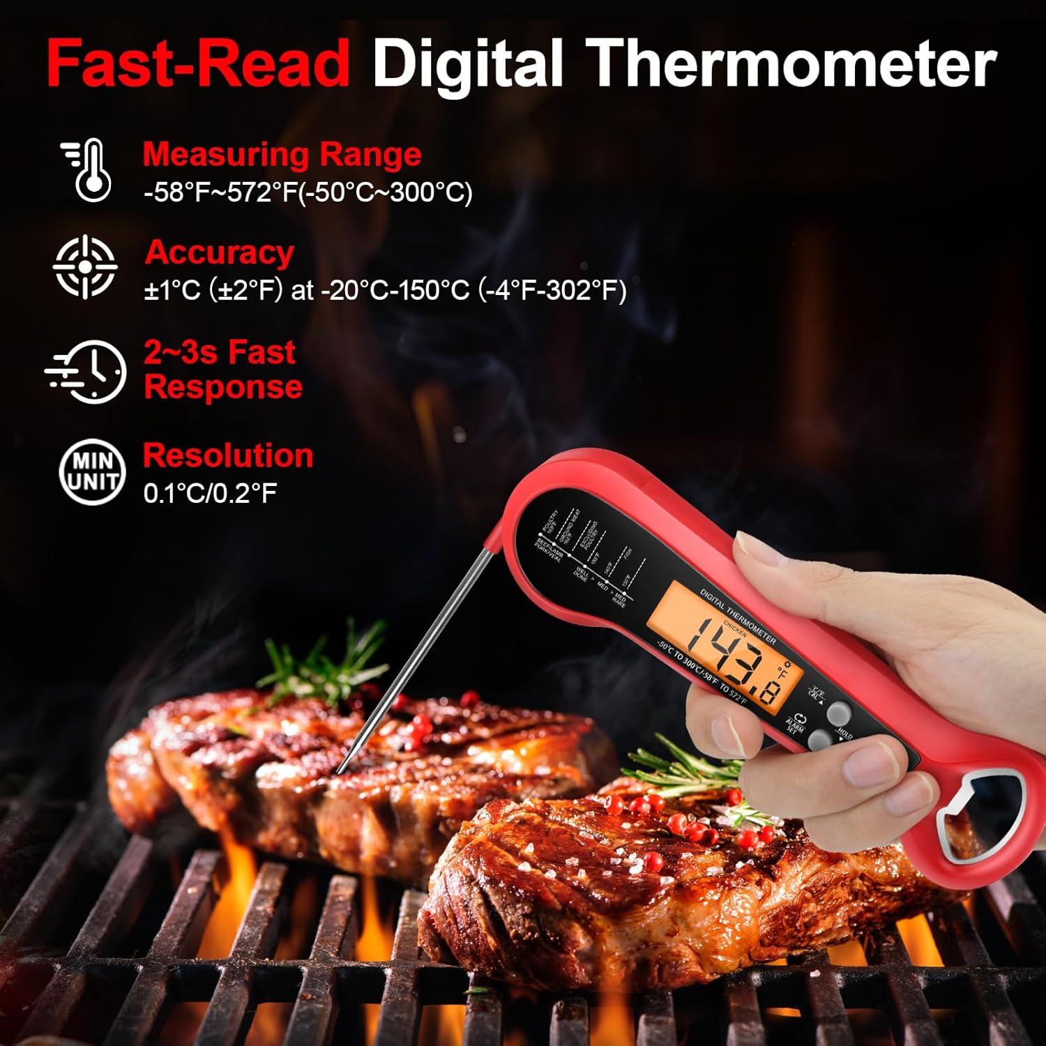 Long Cable Professional Meat T - Meat Thermometer review and price