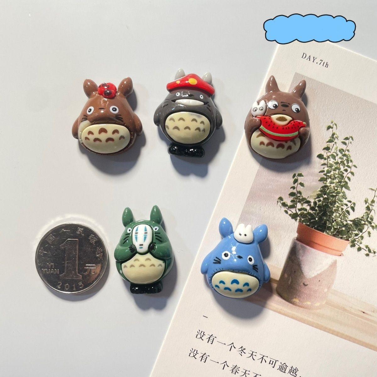 Totoro Anime Resin Fridge Magn - Kitchen Gadgets Plus review and price