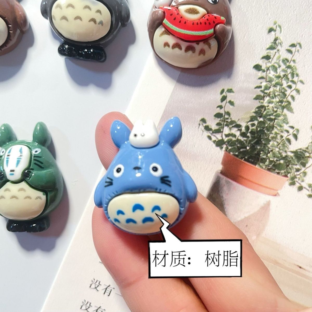 Totoro Anime Resin Fridge Magn - Kitchen Gadgets Plus review and price